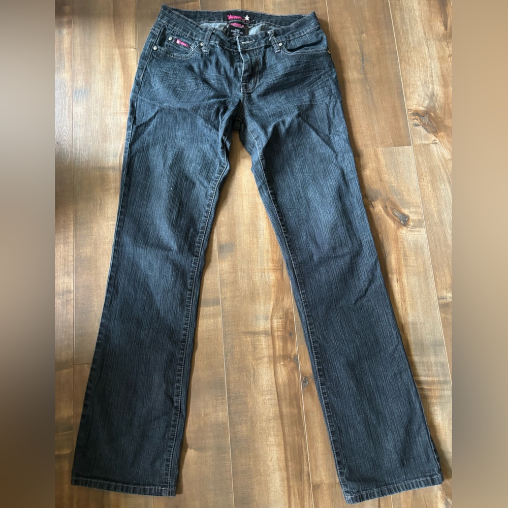 Vintage Bubblegum low rise flare/boot cut jeans Y2K